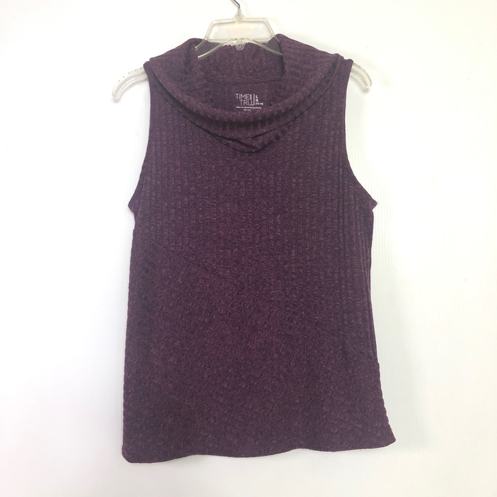 Time and Tru | Women’s Sleeveless Cowl Sweater Size L